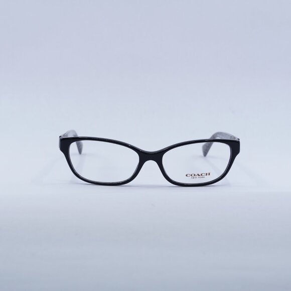 🕶️ New Coach HC6061 EMMA 5261 Eyeglasses - Black Frame 52mm - Picture 2 of 11